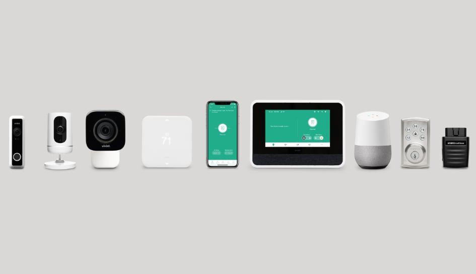 Vivint home security product line in Phoenix